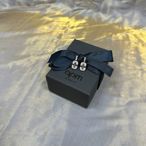 APM Monaco Fleur Lis Earrings - Picture 5 of 6